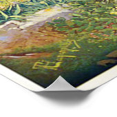 ニースフランスの美しい景色 ポスター (角)