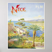 ニースフランスの美しい景色 ポスター (正面)
