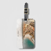 ニースフランスプロムネードデアングラス ラゲッジタグ (正面縦)