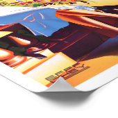 ニースフランスヴィンテージ旅行ポスター ポスター (角)