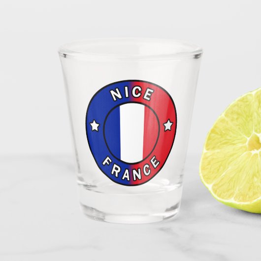 ニースフランス ショットグラス (正面)