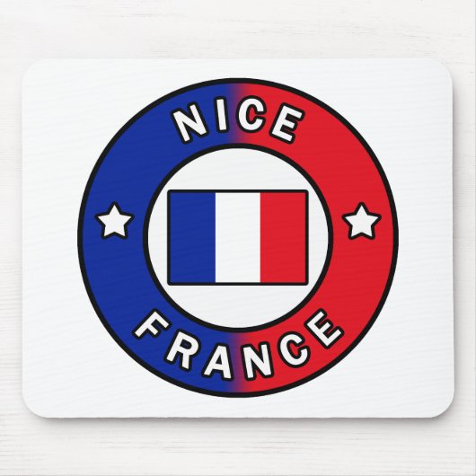 ニースフランス マウスパッド (正面)