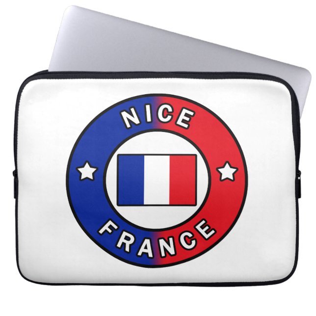 ニースフランス ラップトップスリーブ (正面)