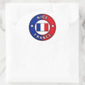 ニースフランス 楕円形シール (バッグ)