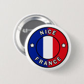 ニースフランス 缶バッジ (正面&裏面)