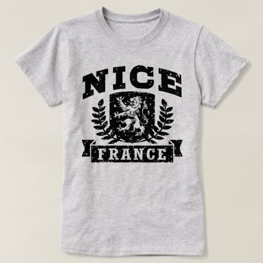ニースフランス Tシャツ (デザイン正面)