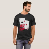 ニースペアトランプのポーカーエース Tシャツ (正面フル)