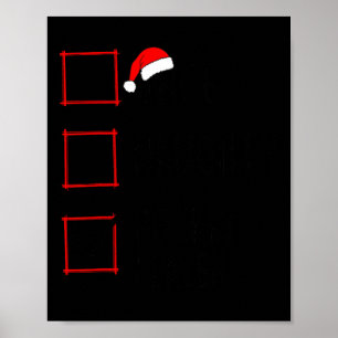 ニースホッケーいけなプレーヤークリスマスリストファミリーX ポスター