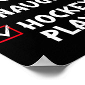 ニースホッケーいけな選手リストChristmas Santa Cl ポスター (角)