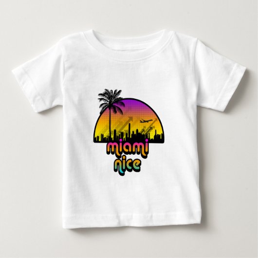 ニースマイアミ ベビーTシャツ (正面)