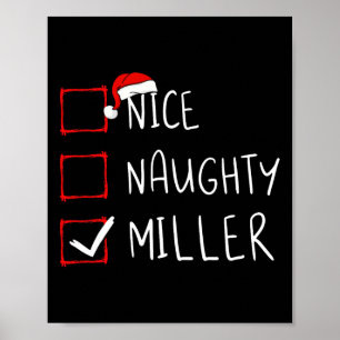 ニースミラーいけなクリスマスリストクリスマスサンタ・クラウス ポスター