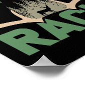 ニースラック〔雄ジカの〕枝角鹿おもしろい狩りハンターユーモア ポスター (角)