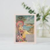 ニースヴィンテージポスター1892 ポストカード (スタンド正面)