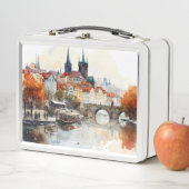 ニースヴィンテージ旧市街プラハ メタルランチボックス (インサイチュ)