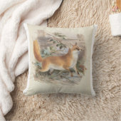 ニース伝統的スタイルフォックスランバー枕 クッション (ブランケット)