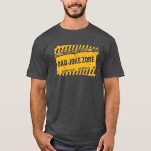 ニース保文字デザインアウトパパ冗談ゾーン Tシャツ
