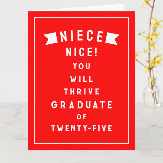 ニース卒業2025 カード (黄色い花)