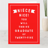ニース卒業2025 カード (正面)