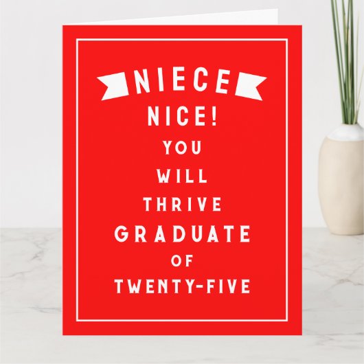 ニース卒業2025 カード (正面)