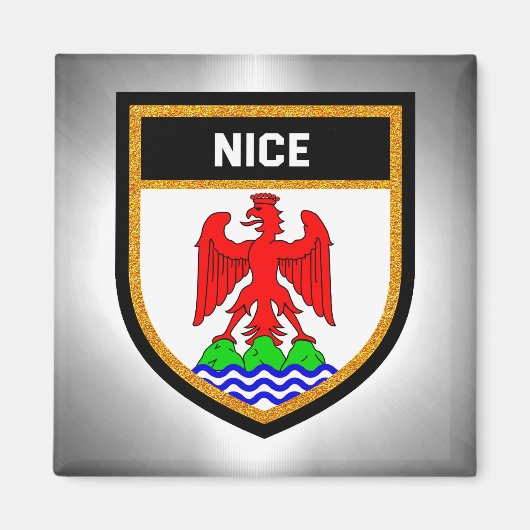 ニース国旗 マグネット (正面)