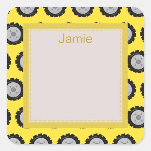 ニース建築 スクエアシール (正面)