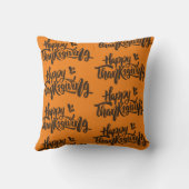 ニース文字タイポグラフィfor感謝祭 クッション (裏面)