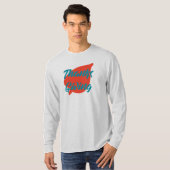 ニース文字感謝祭タイポグラフィオンリーフ Tシャツ (正面フル)