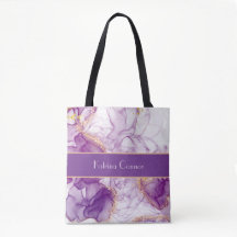 ニース水彩紫色の背景、黄金色の箔