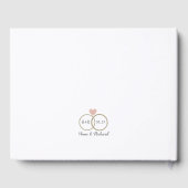 ニース結婚ゲストメッセージ愛 ゲストブック (裏面)