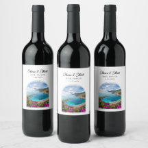 ニース結婚フランスのワインラベル