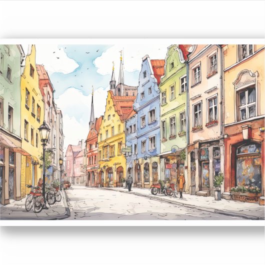 ニース色彩の鮮やかミュンヘン シール (正面)