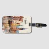 ニース色彩の鮮やかミュンヘン ラゲッジタグ (正面横)