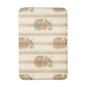 ニース花柄バスマット バスマット (正面縦)