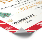 ニース認定証サンタクロース ポスター (角)