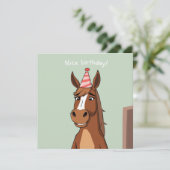 ニース誕生日カード – 馬車版 シーズンカード (スタンド正面)