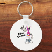ニース遺伝子おもしろいDNA キーホルダー (正面)