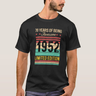 ニース70th誕生日Tee 70歳ヴィンテージ1年 Tシャツ