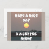 ニース・デイカスタマイズ製品 ポストカード (正面/裏面)