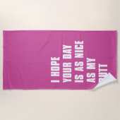 ニース・デイ ビーチタオル (正面)