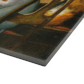 ニース・ドッグス遊ズトランプのポーカーのカシアス・マルセル カッティングボード (角)