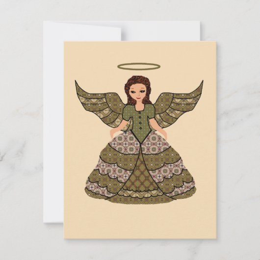 ニース·パッチワーク·エンジェル 招待状 (正面)