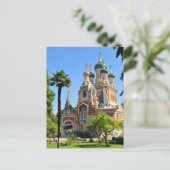 ニース・フランスの正教会 ポストカード (スタンド正面)