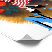 ニース、フランス旅行ポスター ポスター (角)