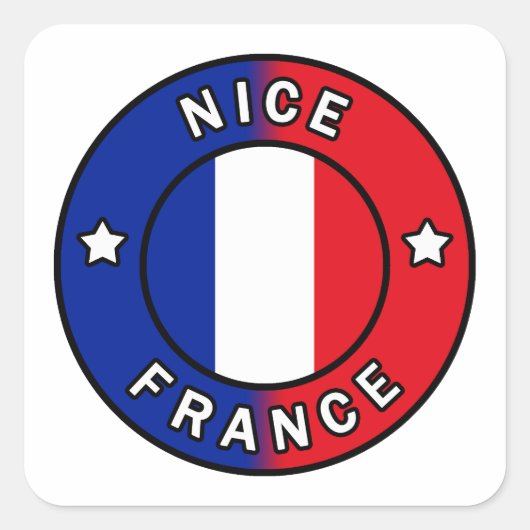 ニース フランス スクエアシール (正面)