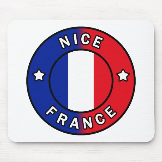 ニース フランス マウスパッド (正面)