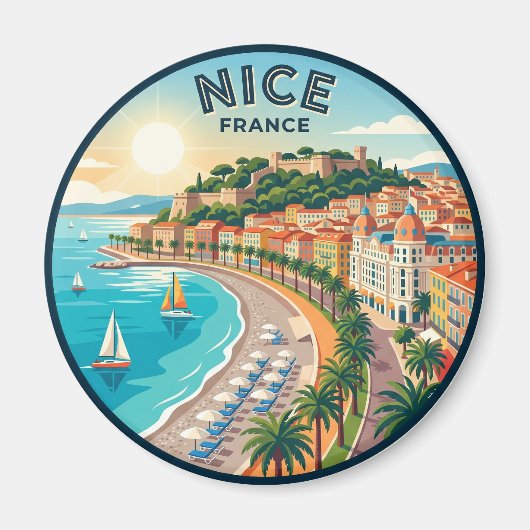 ニース フランス マグネット (正面)