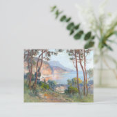 ニース，フランス – 横絵画景 ポストカード (スタンド正面)