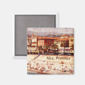 ニース、プロヴァンス磁石 マグネット (正面/裏面)