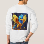 ニース「鮮やかウィングス:王国陛下 Tシャツ (裏面)