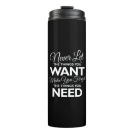 ニーズとニーズ タンブラー